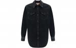 Рубашка Long Sleeved Buttoned Shirt Acne Studios, черный - фото