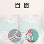 Пододеяльник HIP 155x220 + 1* 80x80 см - мандалы, цветы и птицы Muller Textil - фото 4