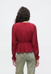 Блуза Vero Moda VMDORA FRILL PLEAT, Biking Red/Red - фото 3