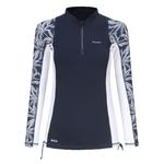 Женская футболка с длинными рукавами, устойчивая к ультрафиолетовому излучению - PALMER NAVY Olaian - фото 2