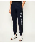 Брюки-Джоггеры Slim fit Ea7, синий - фото