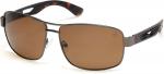 Очки Timberland Men's Navigator, Matte Gunmetal/Brown Polarized - фото