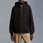 Zipped up Knit Cardigan Moncler, черный - фото 4