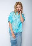 Блуза Emily van den Bergh, бирюзовый - фото