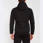 Пуховик стандартного кроя Ea7, черный - фото 2