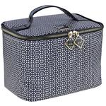 Простой высокий косметичка черного и белого цвета Auri - фото