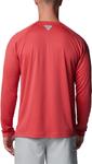 Футболка Columbia Mens Terminal Deflector Long Sleeve, Sunset Red - фото 2