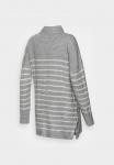 Джемпер JoJo Maman Bébé STRIPE TURTLE NECK, Marl Grey/Grey - фото 2
