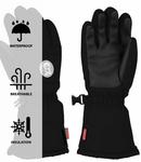 TROLLKIDS Детские перчатки Narvik Black - фото 2