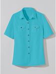Блузка Sieh an!, бирюзовый - фото 3