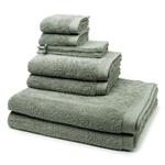 Набор полотенец superfuschel 8 шт Möve, темно-зеленый - фото