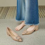 Лоферы женские Foxer, цвет Apricot - фото 14