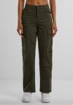 Брюки карго UTILITY STRETCH TWILL  Urban Classics, оливковый - фото