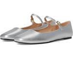Балетки Journee Collection Carrie Flat, серебряный - фото