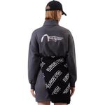 Платье с длинными рукавами женское темно-серое Evisu - фото 4