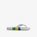 Резиновые шлепанцы Brazil tech Havaianas, белый - фото