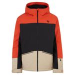 Лыжная куртка Ziener, цвет schwarz/vitaminorange - фото