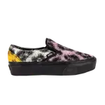 Кроссовки Classic Slip-On Platform Vans, мультиколор - фото