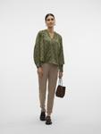 Блуза VERO MODA LIVIA, Green/Olive - фото 5