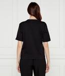 Футболка женская Liu Jo Sport с декором V-образного выреза, черный - фото 3