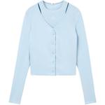 Топ женский KIRSH, синий - фото