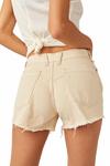 Джинсовые шорты Now Or Never в цвете экрю Free People, Ecru - фото 2