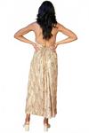 Платье миди Gianna в золотом цвете Sofie the Label - фото 2
