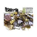 Бусины-сердечки (85г), Accessories - Steampunk - Beads & Trinkets - фото