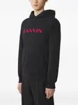 Худи с логотипом Lanvin, черный - фото 3