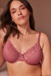 Бюстгальтер минимайзер со встроенными чашками dd+ Next, розовый - фото