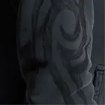 Куртка-бомбер с вышитым логотипом Balenciaga, черная - фото 6