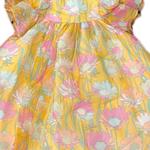 Детское платье FENDI, желтое - фото 5