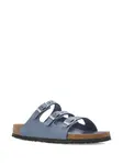 Сланцы с тремя ремешками Birkenstock, синий - фото 2