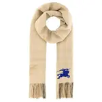 Burberry Реверсивный клетчатый шарф с бахромой, Beige - фото 8