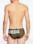 Плавки с логотипом DSQUARED2, зеленый - фото 4