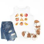 Молодежный топ Peach chart The Juniper Shop, White - фото 2