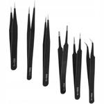 Набор металлических пинцетов, 6 шт Inna Marka - фото