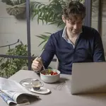 Герметичный круглый ящик Omada, белый - фото 4