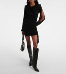 Мини-платье из джерси Vinia Isabel Marant, черный - фото 2