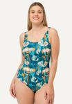 Купальник Ulla Popken Swimsuit, Light Blue - фото 2