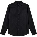 Рубашка AE SS25 мужская ARMANI EXCHANGE, черный - фото