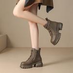 Ботинки Martin Boot женские Zhr, бежевый - фото 16