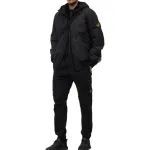 Пуховик мужской STONE ISLAND, черный - фото 4