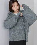 Вязаная толстовка Bab, цвет Gray - фото 8