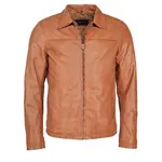 Кожаная куртка JCC "Лука", цвет Cognac - фото