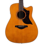 Акустическая гитара Yamaha A Series A3M Dreadnought Cutaway Acoustic Electric Guitar, Spruce Top, Mahogany Back And Sides, Vintage Natural - фото