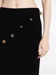 A.W.A.K.E. Mode юбка-карандаш на пуговицах, черный - фото 5
