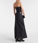 Джинсовая юбка макси alis Aya Muse, синий - фото 3