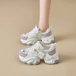 Низкие массивные кроссовки женские DAPHNE, Ecru - фото 10