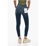 Джинсы скинни с высокой талией Frame, Blue - фото 2